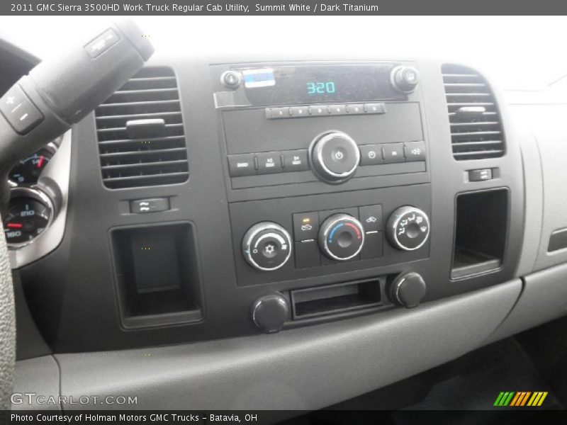 Controls of 2011 Sierra 3500HD Work Truck Regular Cab Utility