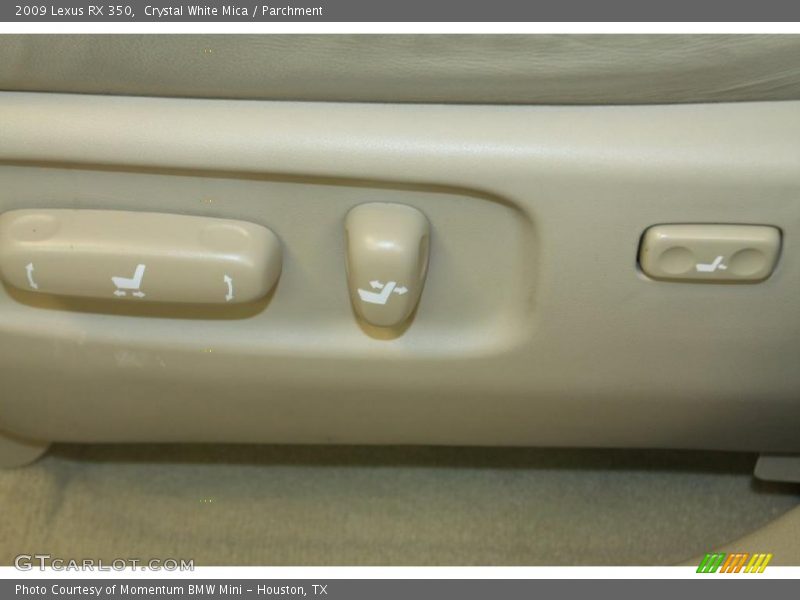 Crystal White Mica / Parchment 2009 Lexus RX 350