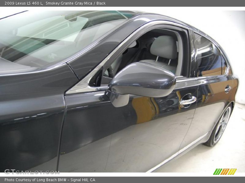 Smokey Granite Gray Mica / Black 2009 Lexus LS 460 L