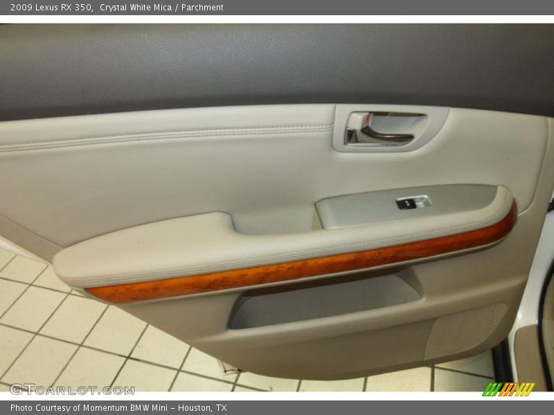 Crystal White Mica / Parchment 2009 Lexus RX 350