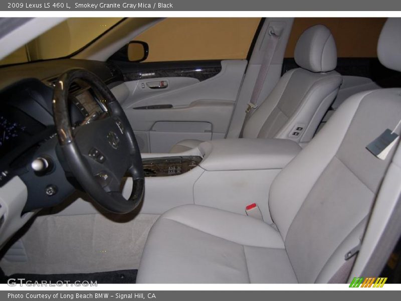 Smokey Granite Gray Mica / Black 2009 Lexus LS 460 L