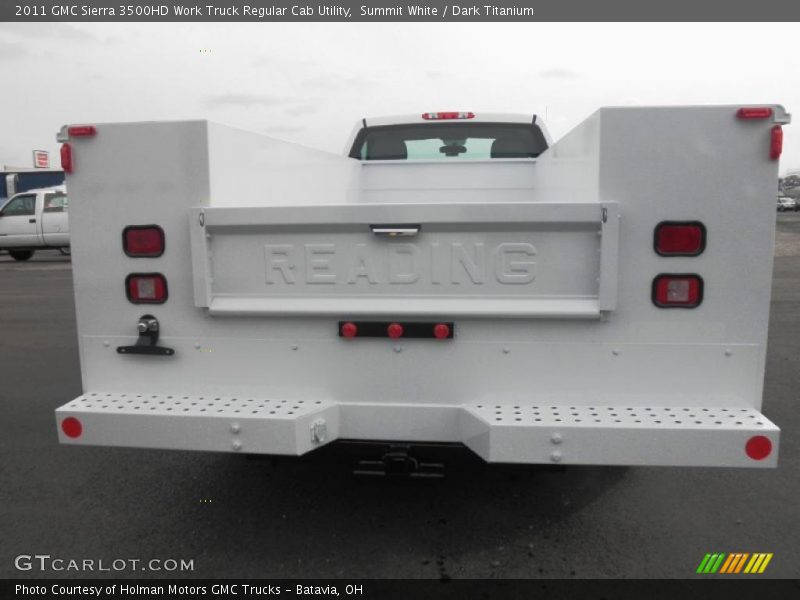  2011 Sierra 3500HD Work Truck Regular Cab Utility Summit White