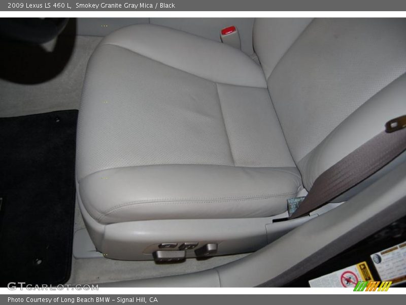 Smokey Granite Gray Mica / Black 2009 Lexus LS 460 L