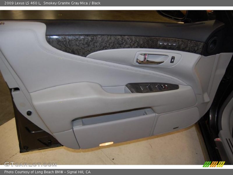 Smokey Granite Gray Mica / Black 2009 Lexus LS 460 L