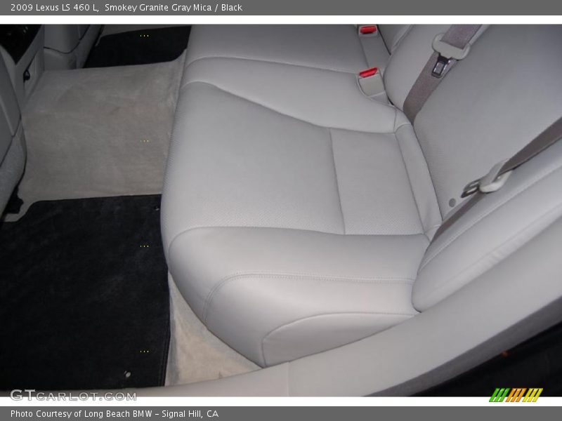 Smokey Granite Gray Mica / Black 2009 Lexus LS 460 L