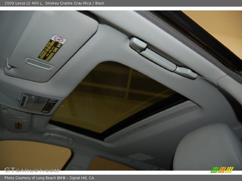 Smokey Granite Gray Mica / Black 2009 Lexus LS 460 L