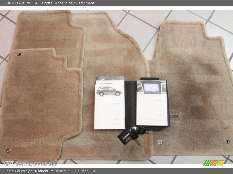 Crystal White Mica / Parchment 2009 Lexus RX 350