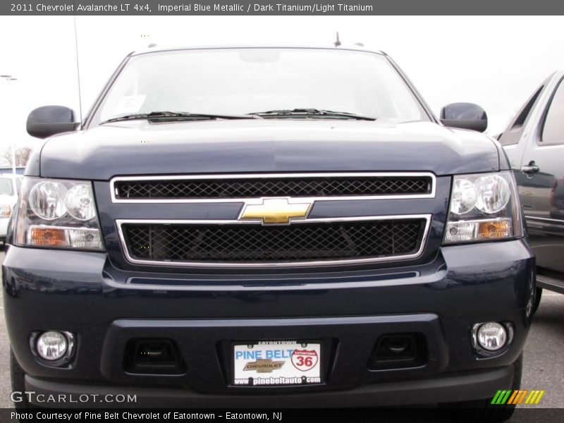 Imperial Blue Metallic / Dark Titanium/Light Titanium 2011 Chevrolet Avalanche LT 4x4