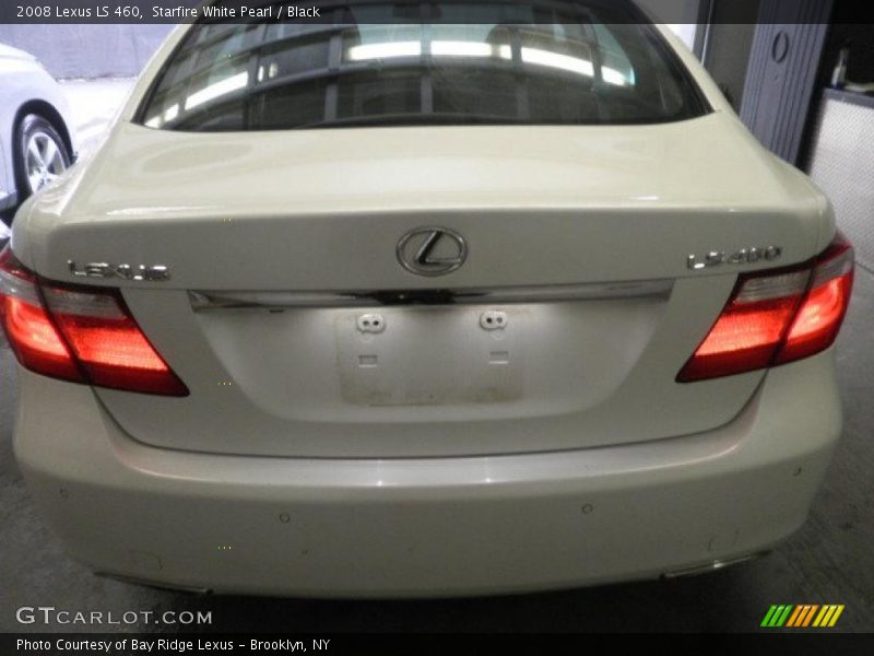 Starfire White Pearl / Black 2008 Lexus LS 460