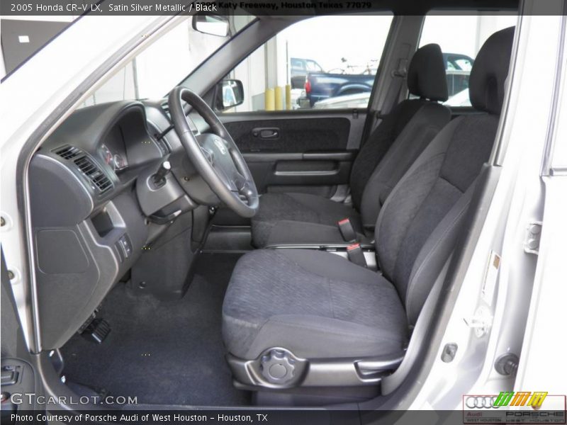 Satin Silver Metallic / Black 2005 Honda CR-V LX