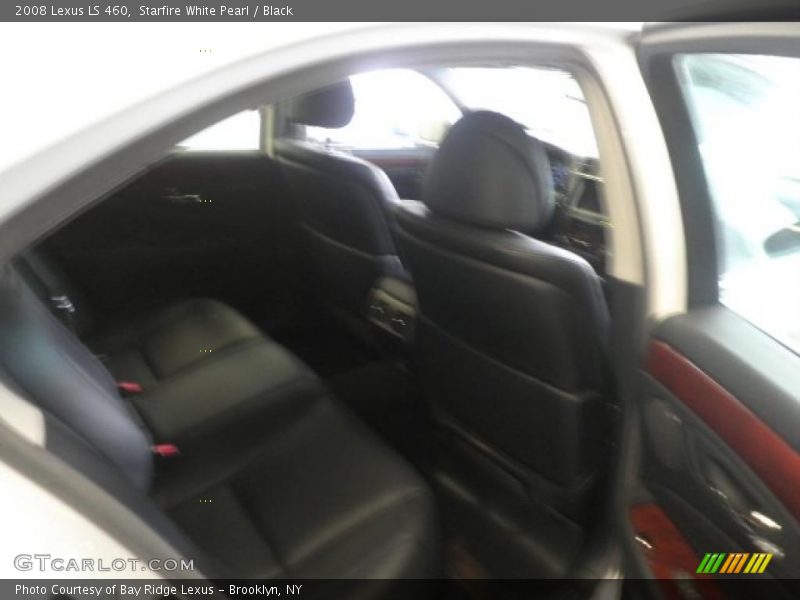 Starfire White Pearl / Black 2008 Lexus LS 460