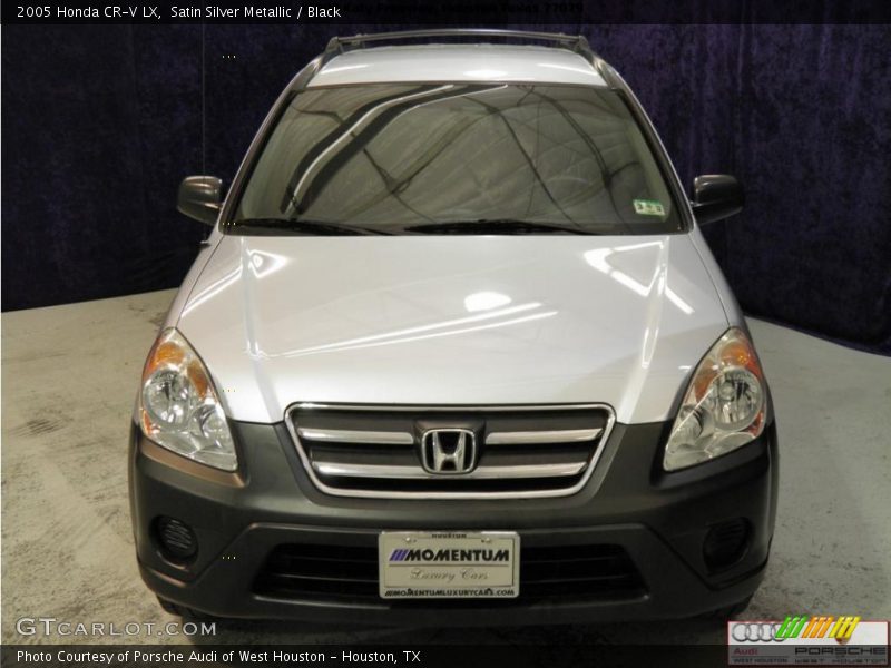 Satin Silver Metallic / Black 2005 Honda CR-V LX