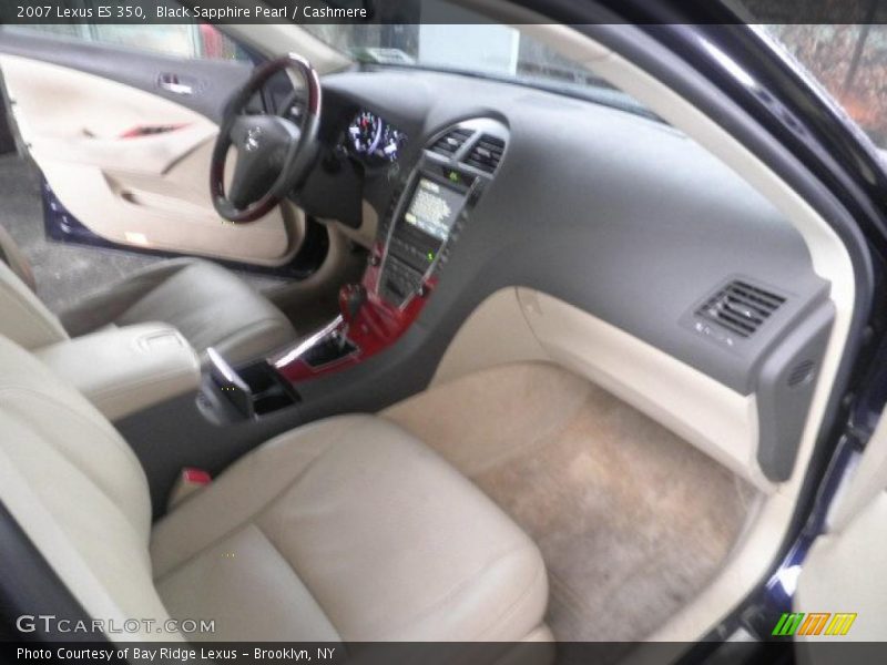 Black Sapphire Pearl / Cashmere 2007 Lexus ES 350
