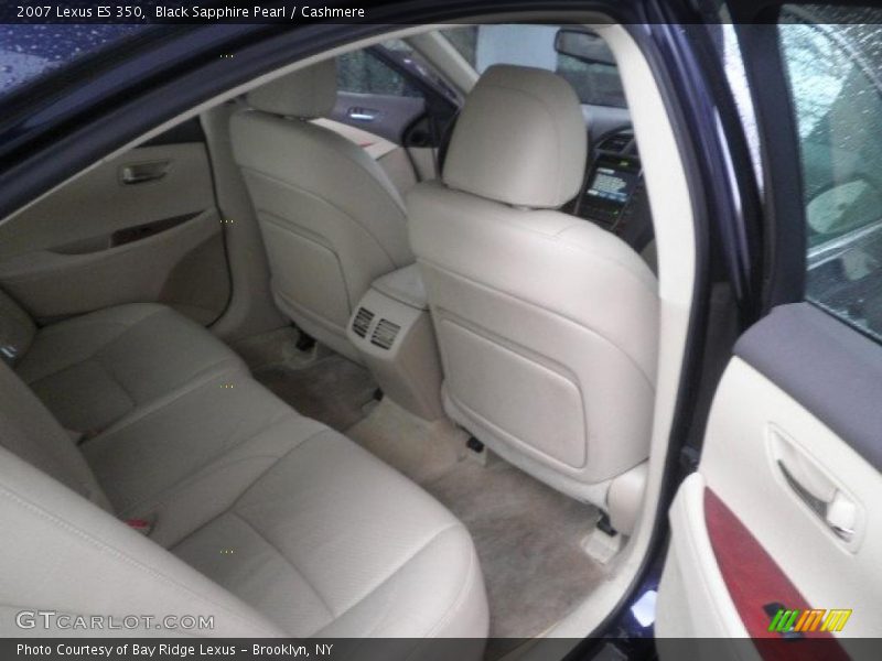 Black Sapphire Pearl / Cashmere 2007 Lexus ES 350