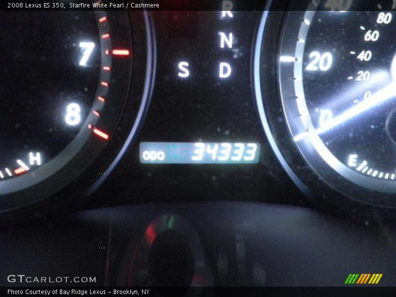Starfire White Pearl / Cashmere 2008 Lexus ES 350
