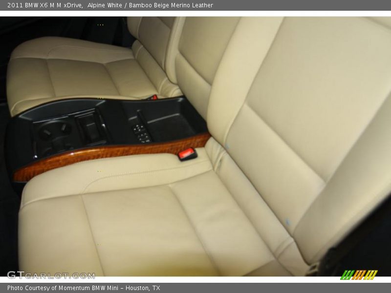 Alpine White / Bamboo Beige Merino Leather 2011 BMW X6 M M xDrive