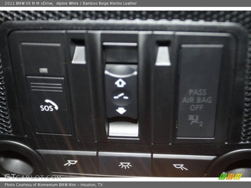 Alpine White / Bamboo Beige Merino Leather 2011 BMW X6 M M xDrive