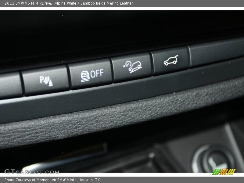 Alpine White / Bamboo Beige Merino Leather 2011 BMW X6 M M xDrive