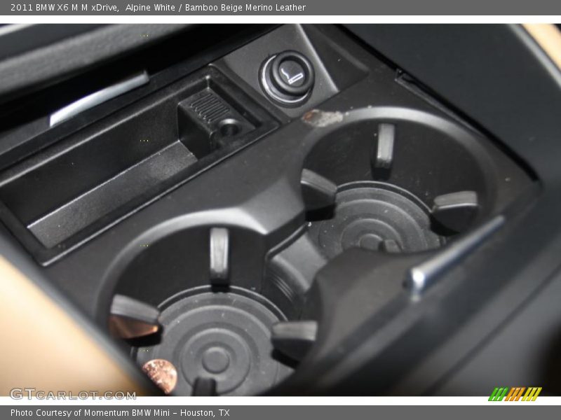 Alpine White / Bamboo Beige Merino Leather 2011 BMW X6 M M xDrive