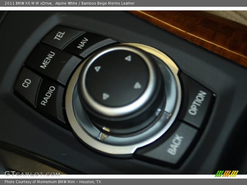 Alpine White / Bamboo Beige Merino Leather 2011 BMW X6 M M xDrive