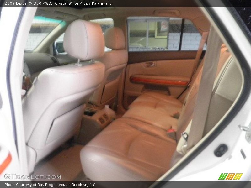 Crystal White Mica / Parchment 2009 Lexus RX 350 AWD