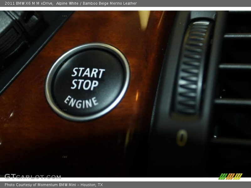 Alpine White / Bamboo Beige Merino Leather 2011 BMW X6 M M xDrive