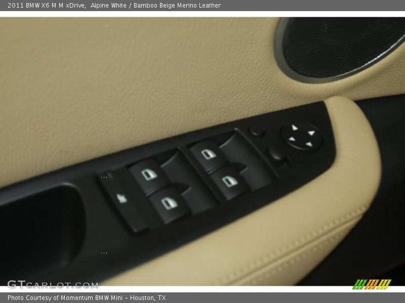 Alpine White / Bamboo Beige Merino Leather 2011 BMW X6 M M xDrive