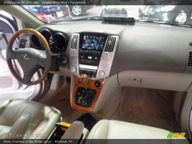 Crystal White Mica / Parchment 2009 Lexus RX 350 AWD