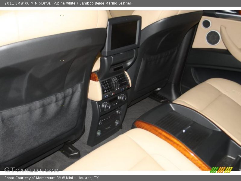 Alpine White / Bamboo Beige Merino Leather 2011 BMW X6 M M xDrive