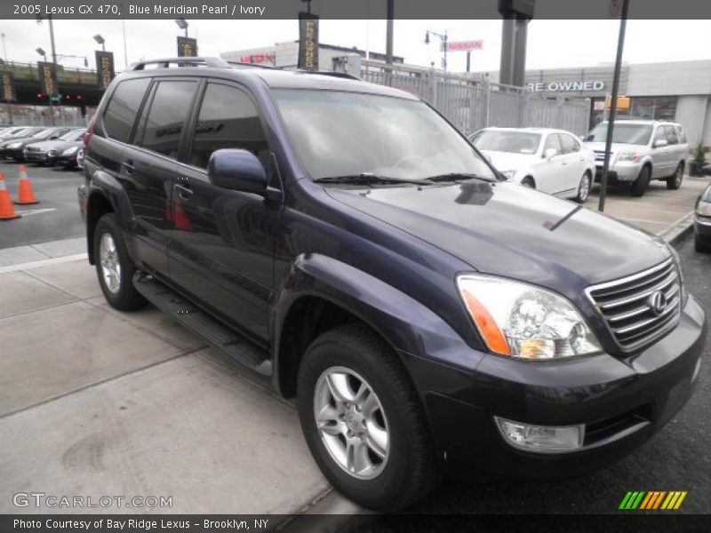 Blue Meridian Pearl / Ivory 2005 Lexus GX 470