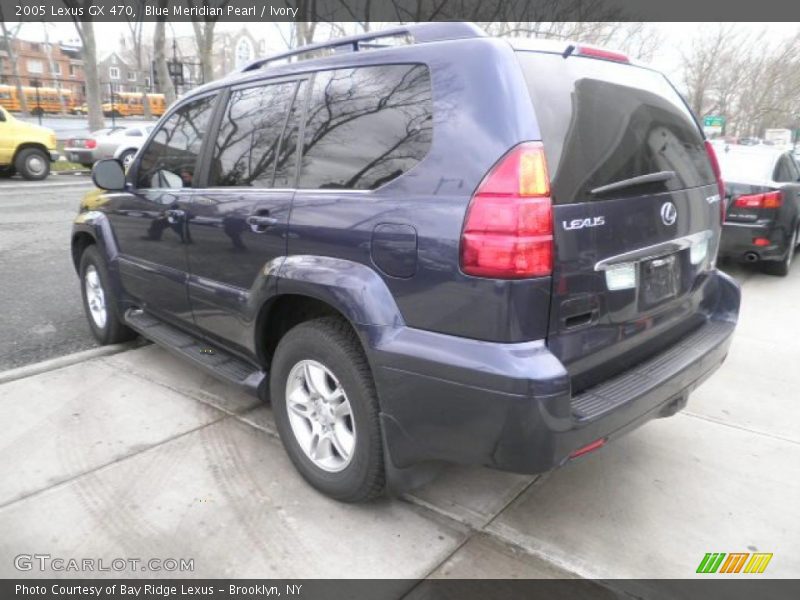 Blue Meridian Pearl / Ivory 2005 Lexus GX 470