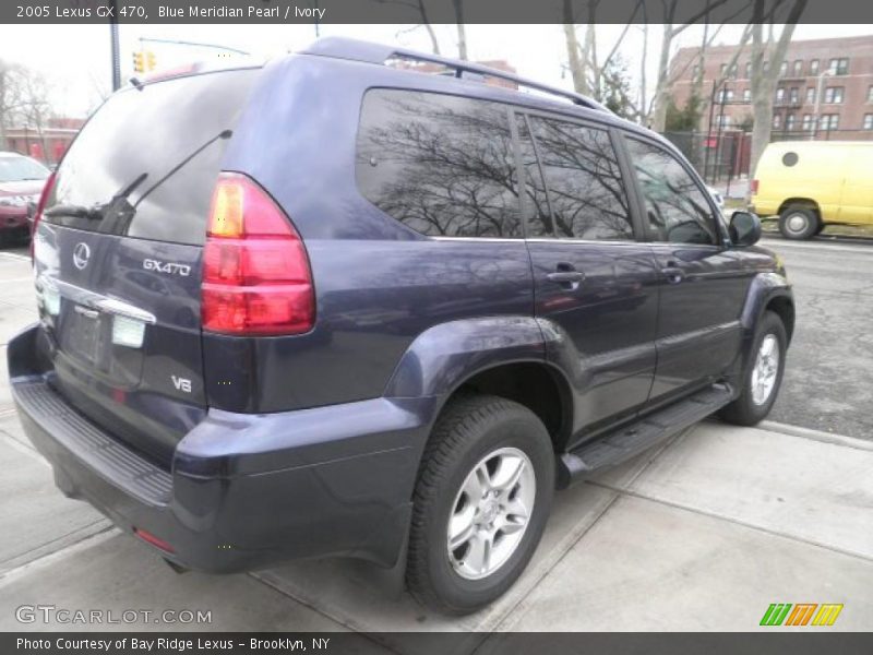 Blue Meridian Pearl / Ivory 2005 Lexus GX 470