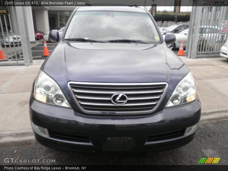 Blue Meridian Pearl / Ivory 2005 Lexus GX 470