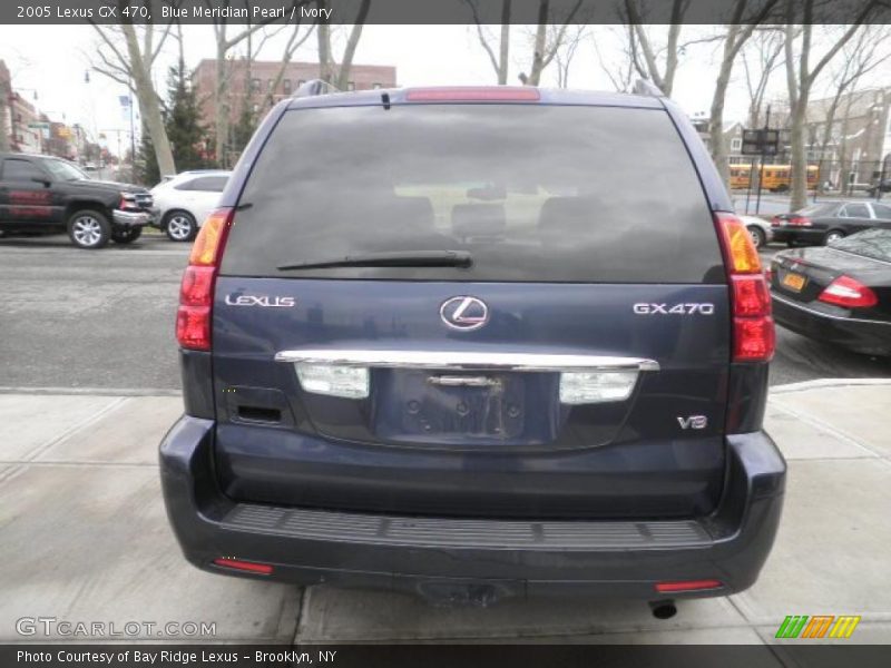 Blue Meridian Pearl / Ivory 2005 Lexus GX 470