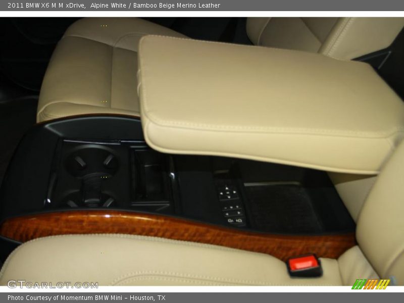 Alpine White / Bamboo Beige Merino Leather 2011 BMW X6 M M xDrive