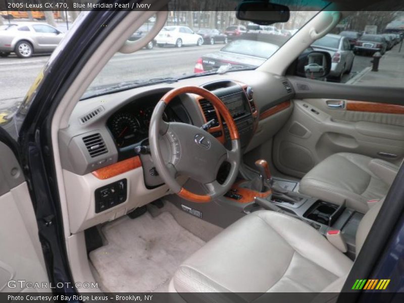 Blue Meridian Pearl / Ivory 2005 Lexus GX 470