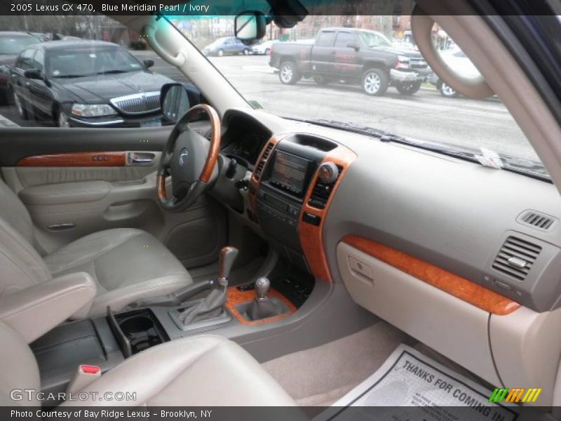 Blue Meridian Pearl / Ivory 2005 Lexus GX 470