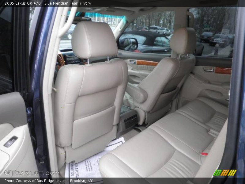 Blue Meridian Pearl / Ivory 2005 Lexus GX 470