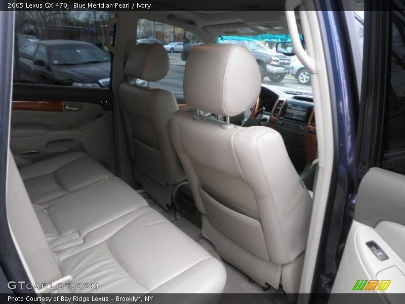 Blue Meridian Pearl / Ivory 2005 Lexus GX 470