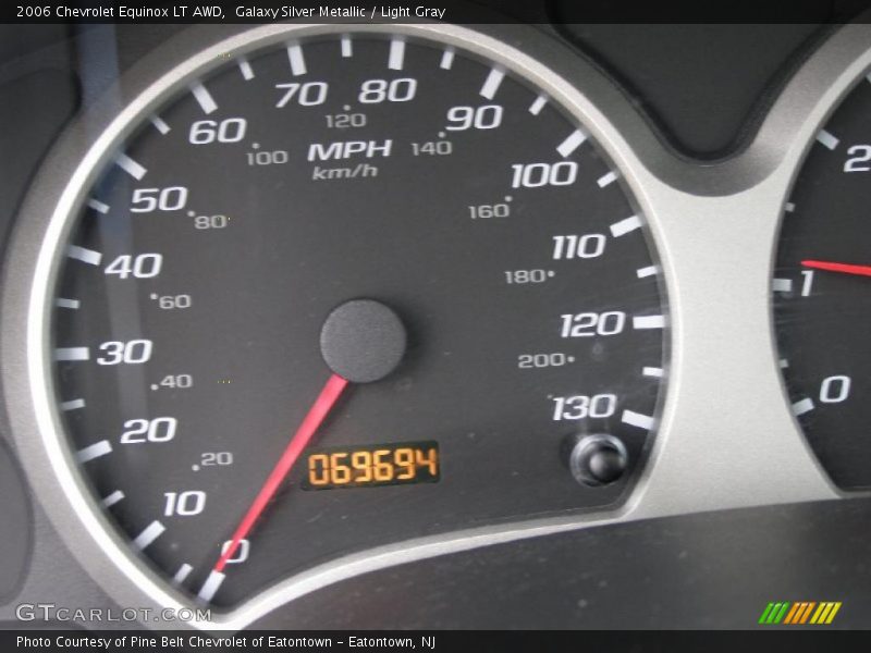 Galaxy Silver Metallic / Light Gray 2006 Chevrolet Equinox LT AWD