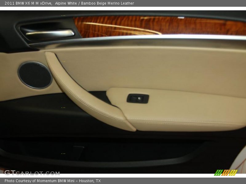 Alpine White / Bamboo Beige Merino Leather 2011 BMW X6 M M xDrive