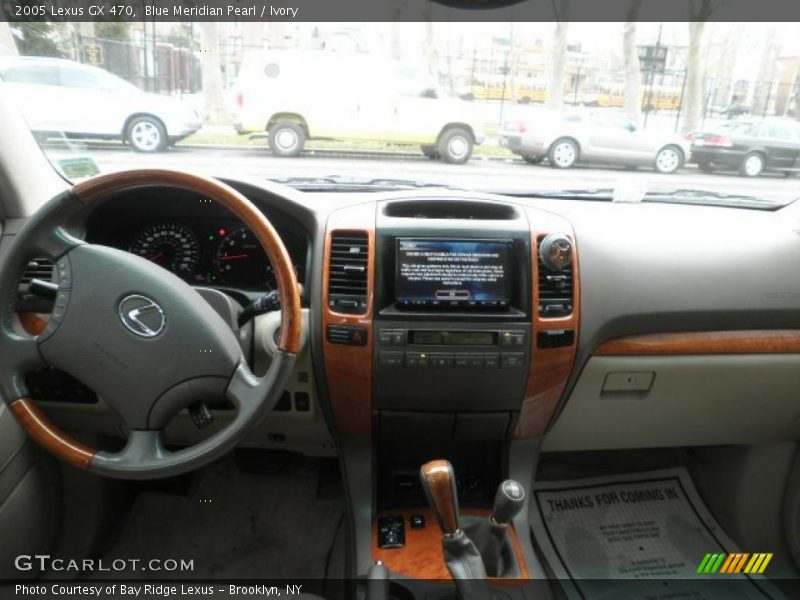 Blue Meridian Pearl / Ivory 2005 Lexus GX 470