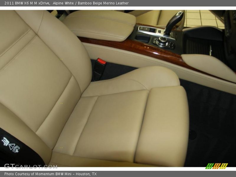Alpine White / Bamboo Beige Merino Leather 2011 BMW X6 M M xDrive