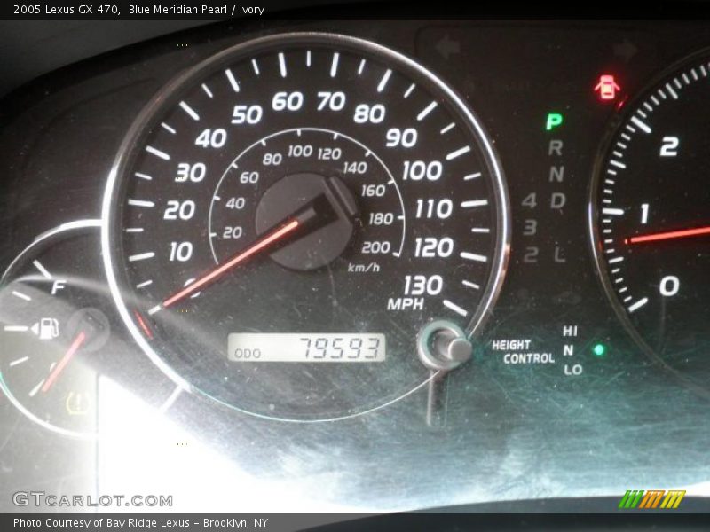 Blue Meridian Pearl / Ivory 2005 Lexus GX 470