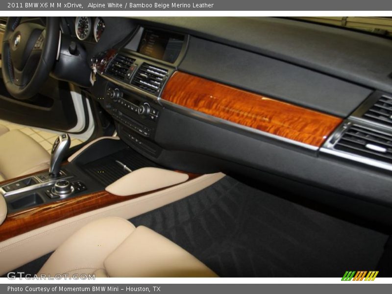 Alpine White / Bamboo Beige Merino Leather 2011 BMW X6 M M xDrive
