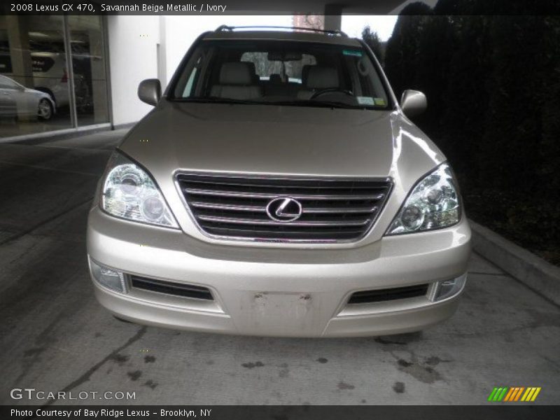 Savannah Beige Metallic / Ivory 2008 Lexus GX 470