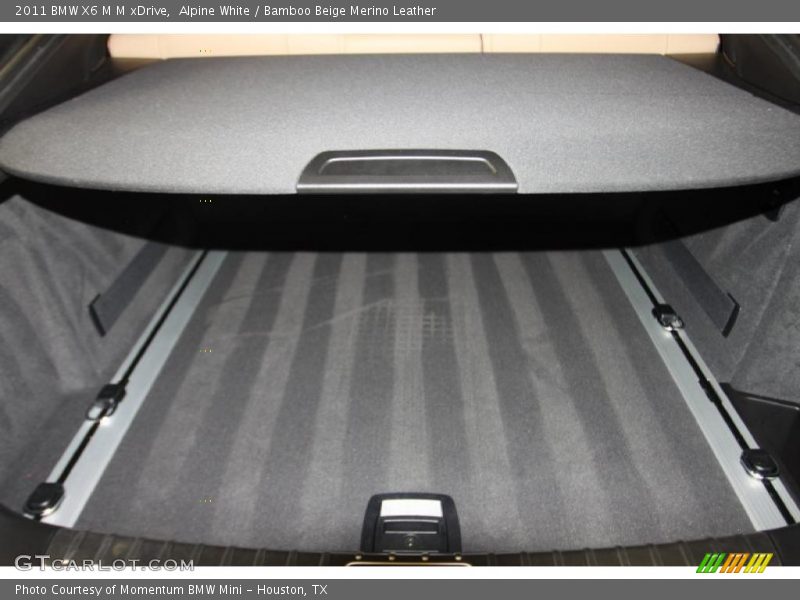 Alpine White / Bamboo Beige Merino Leather 2011 BMW X6 M M xDrive
