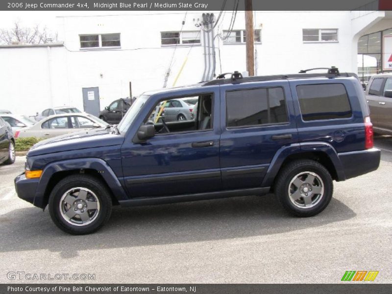 Midnight Blue Pearl / Medium Slate Gray 2006 Jeep Commander 4x4
