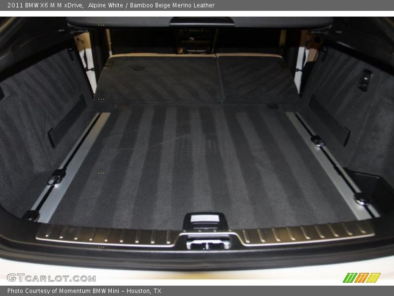 Alpine White / Bamboo Beige Merino Leather 2011 BMW X6 M M xDrive