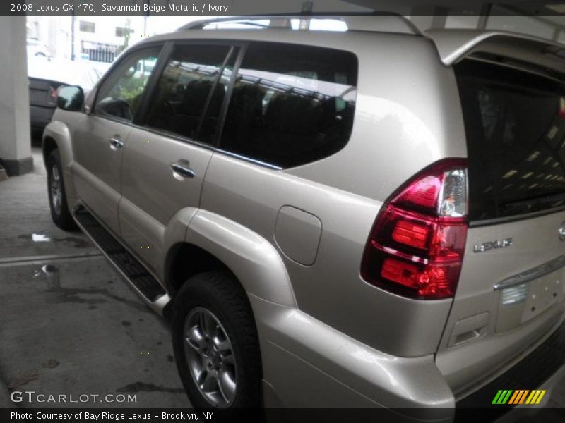 Savannah Beige Metallic / Ivory 2008 Lexus GX 470